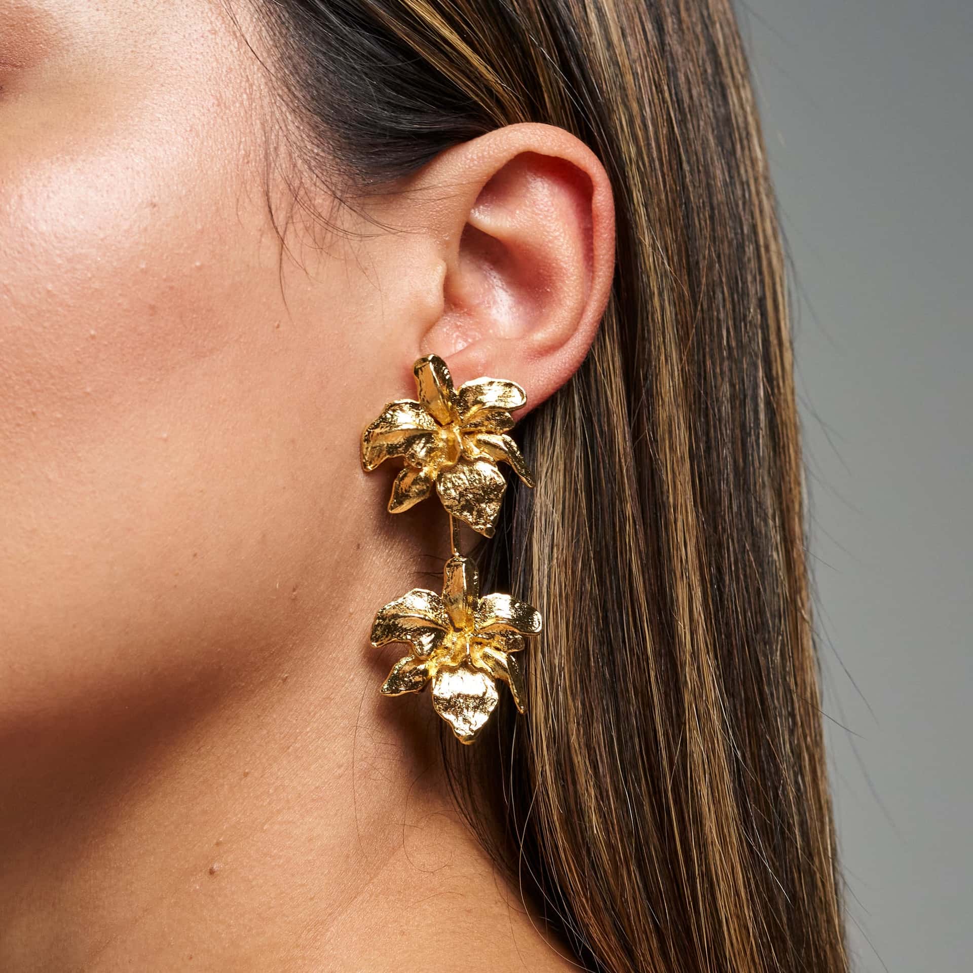 Cattleya Duo Earrings