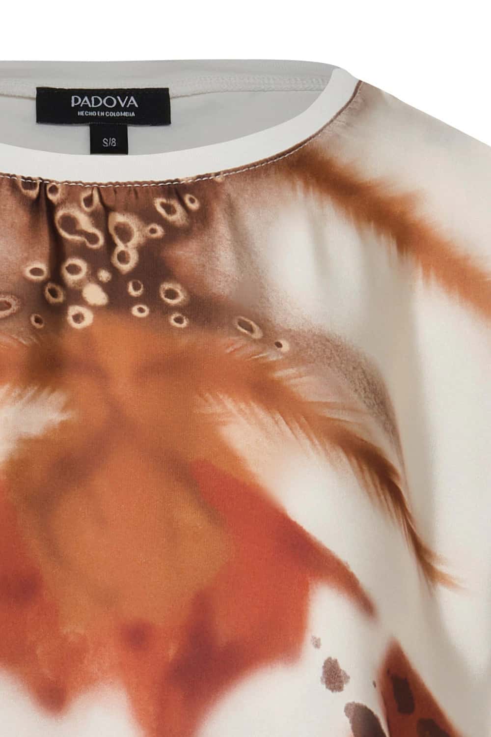 Camiseta lourdes ivory moca - miniatura 2