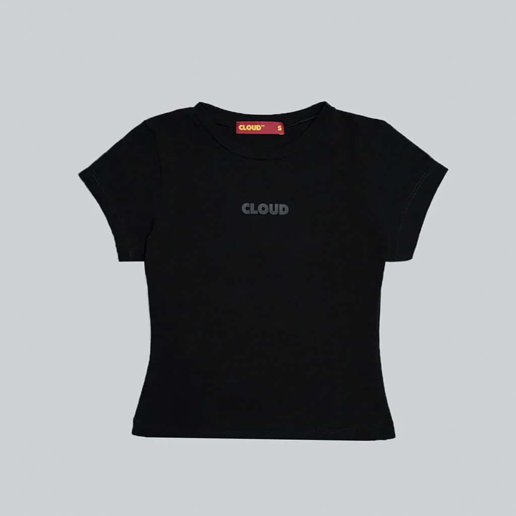 Baby tee negra