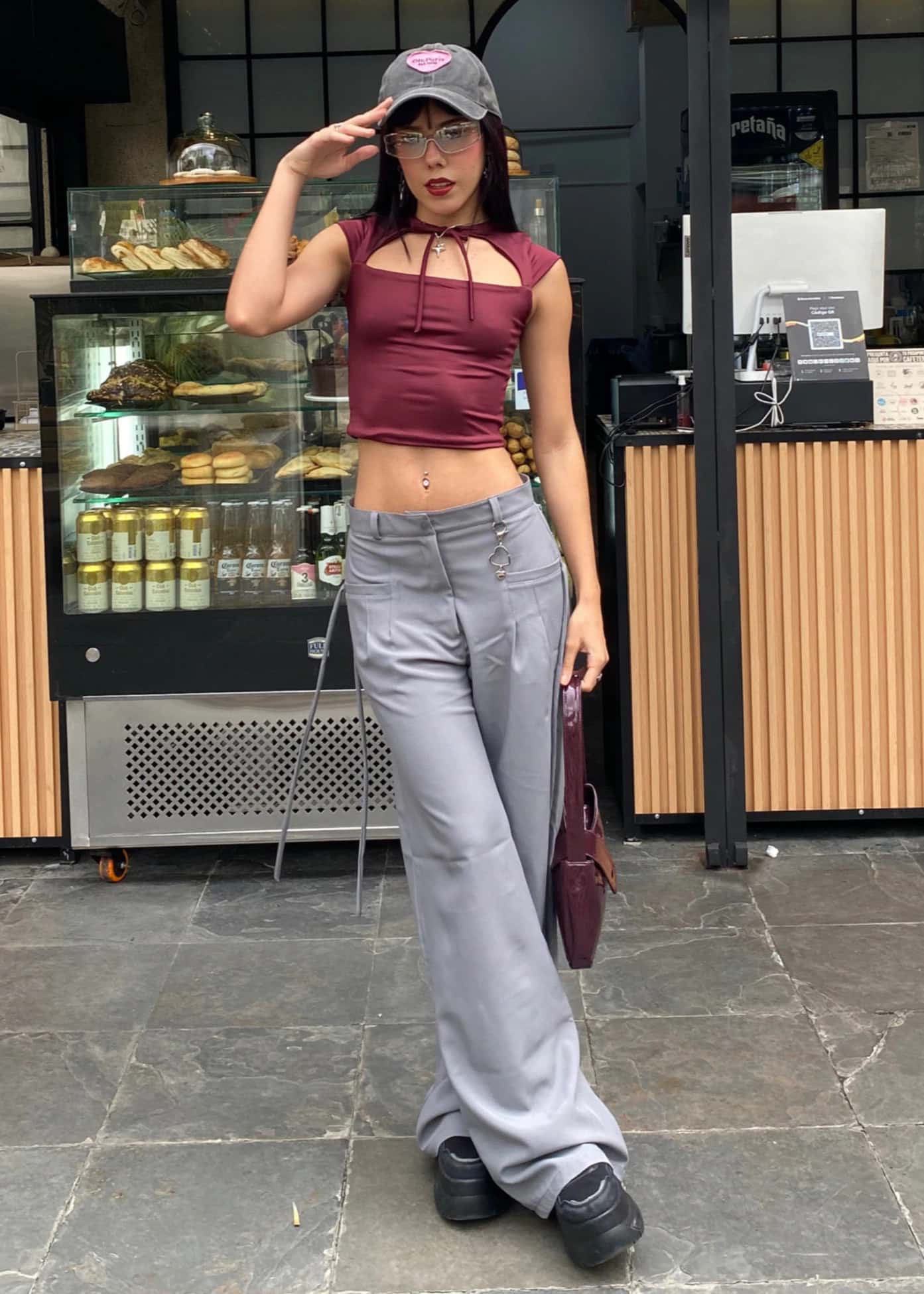 PANT LAZOS GRIS - miniatura 4