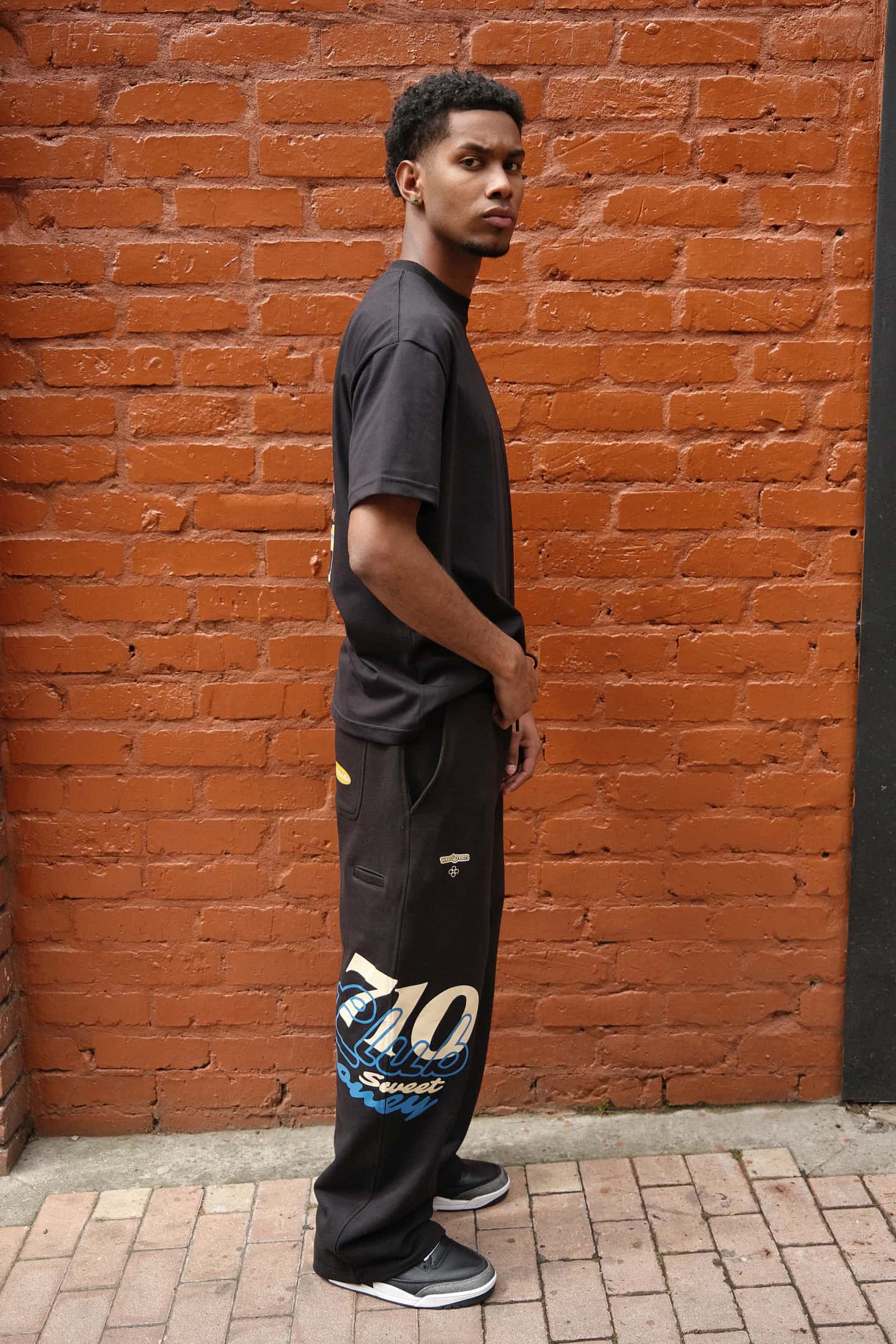 Live Rosin Black Sweatpant - miniatura 4