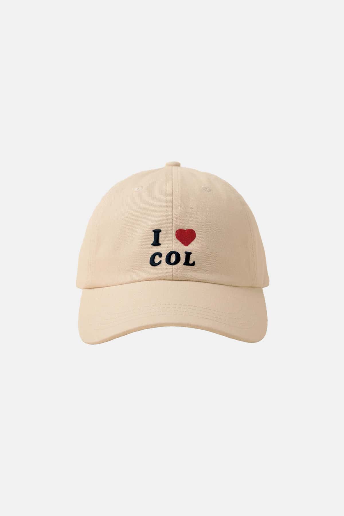 I <3 COL HAT BEIGE