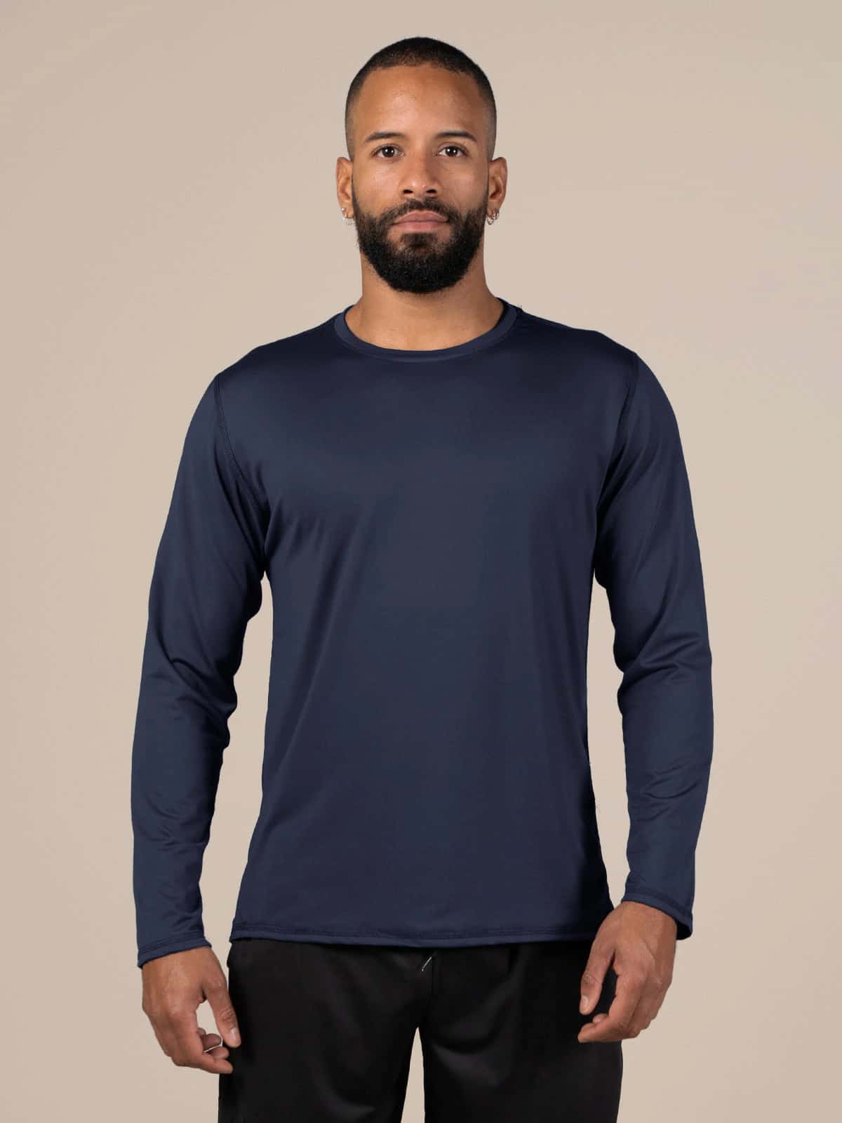 Buzo basico hombre ibiza azul oscuro