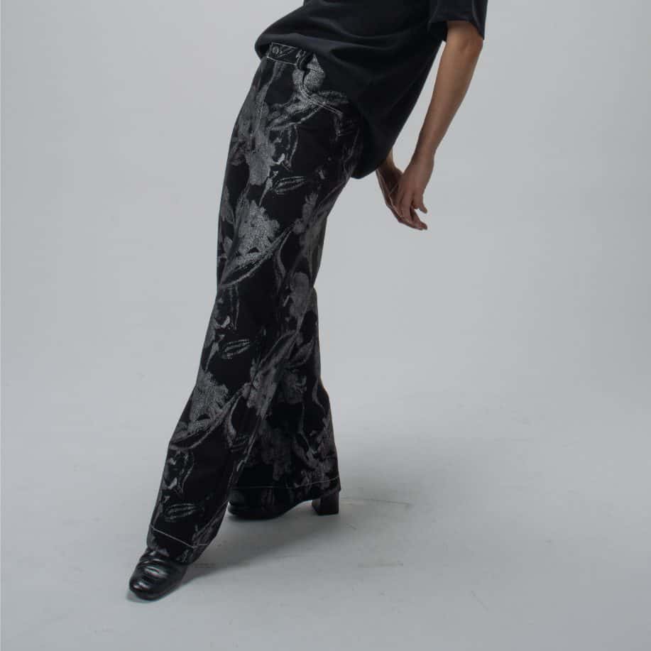Pantalón – Eleonora – Flower Silver