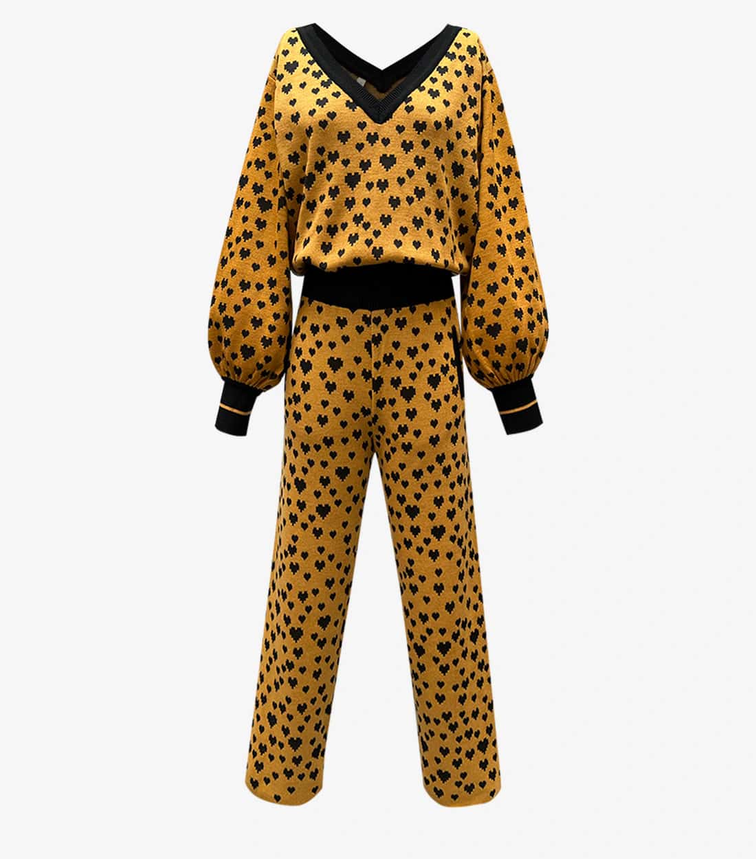 Pantalon CuoreBeat Mostaza Recto. - miniatura 6