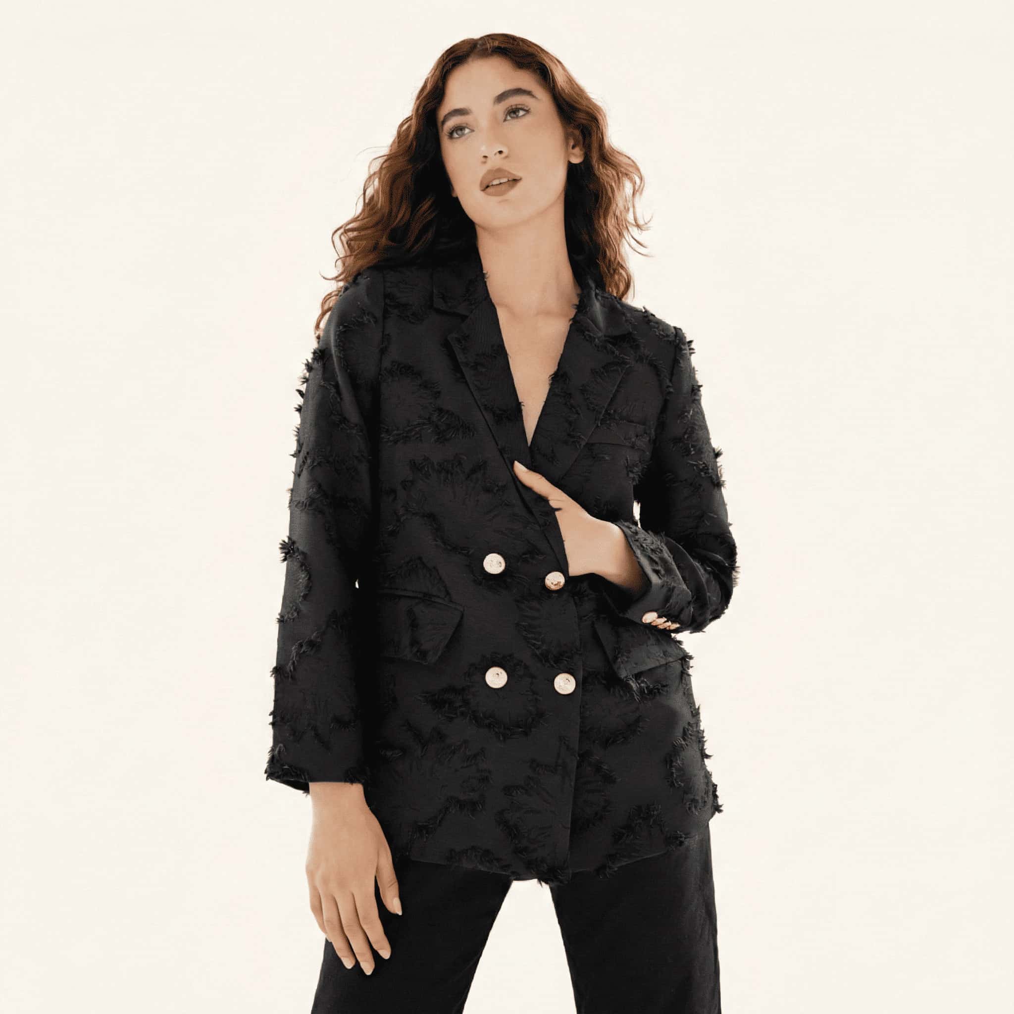 Blazer Prado Negro Monteazul