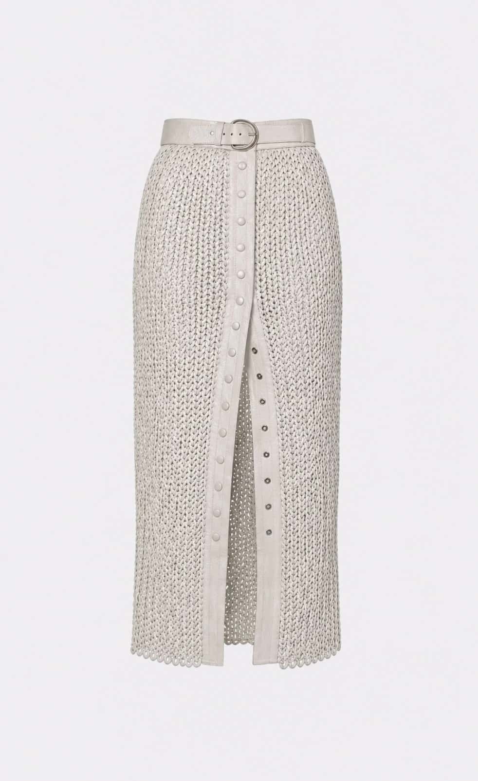 Karin leather skirt - miniatura 2
