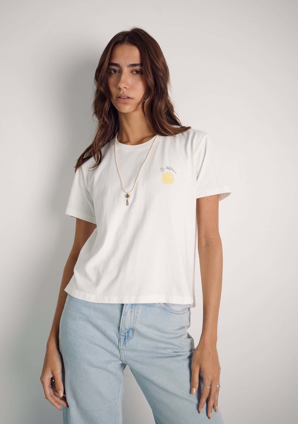 Camiseta M Garbo Estampado Marfil - miniatura 3