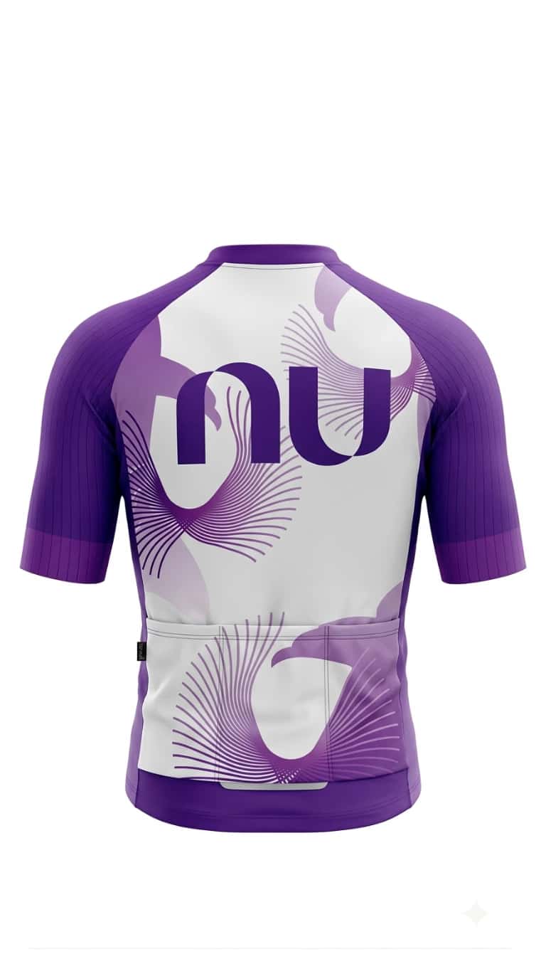 Jersey ciclismo MC División One - NU COLOMBIA Unisex blanco - miniatura 2
