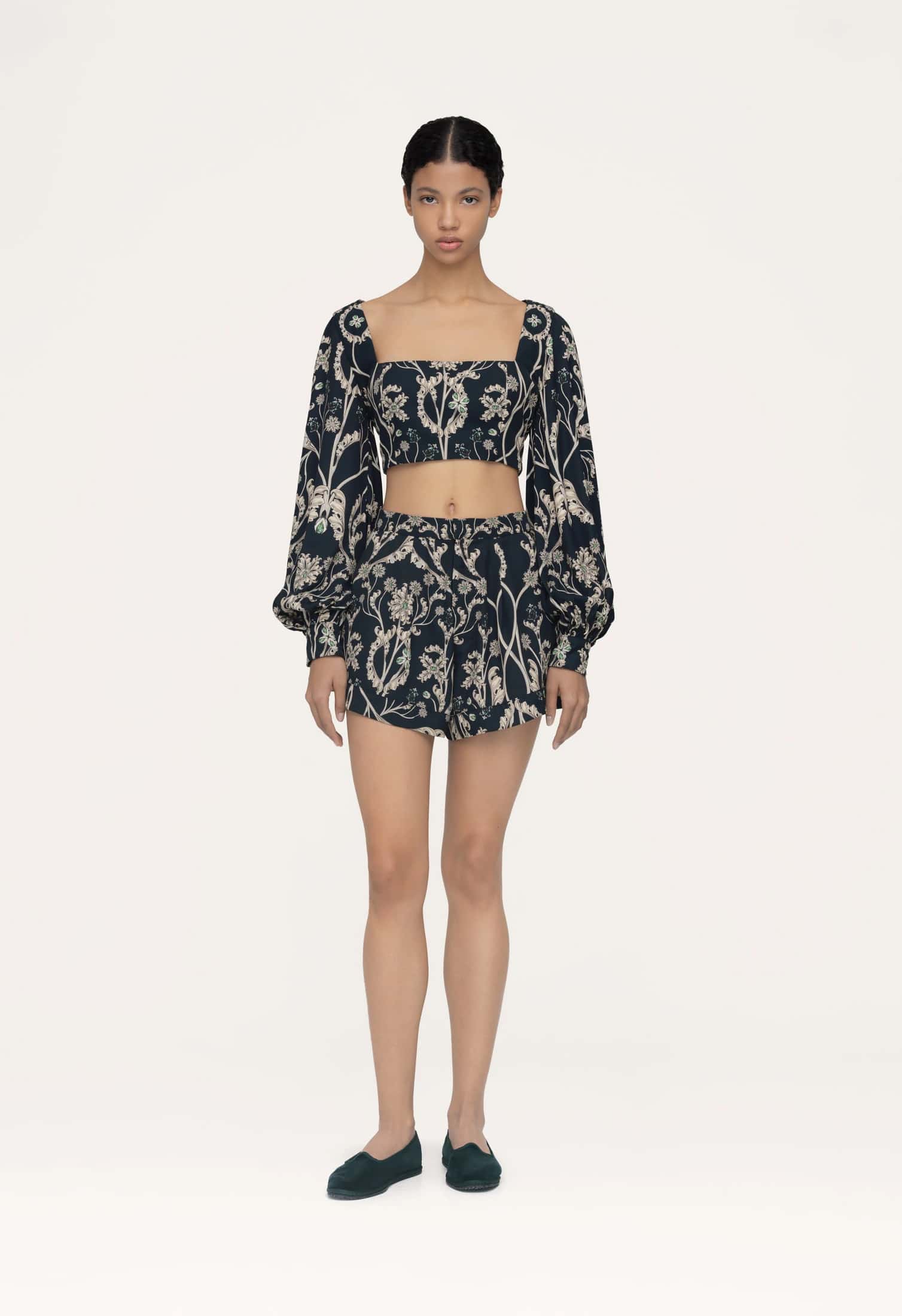 Pera Gema Cropped Top