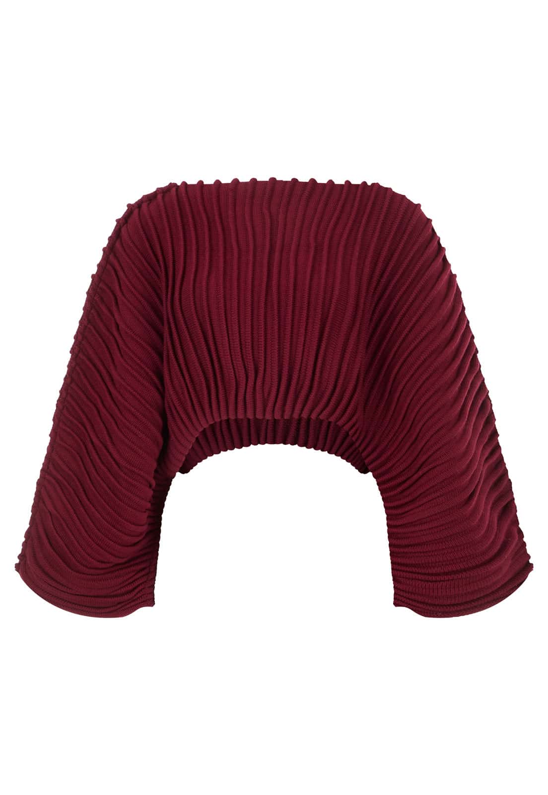 SNAIL ACCORDION SWEATER