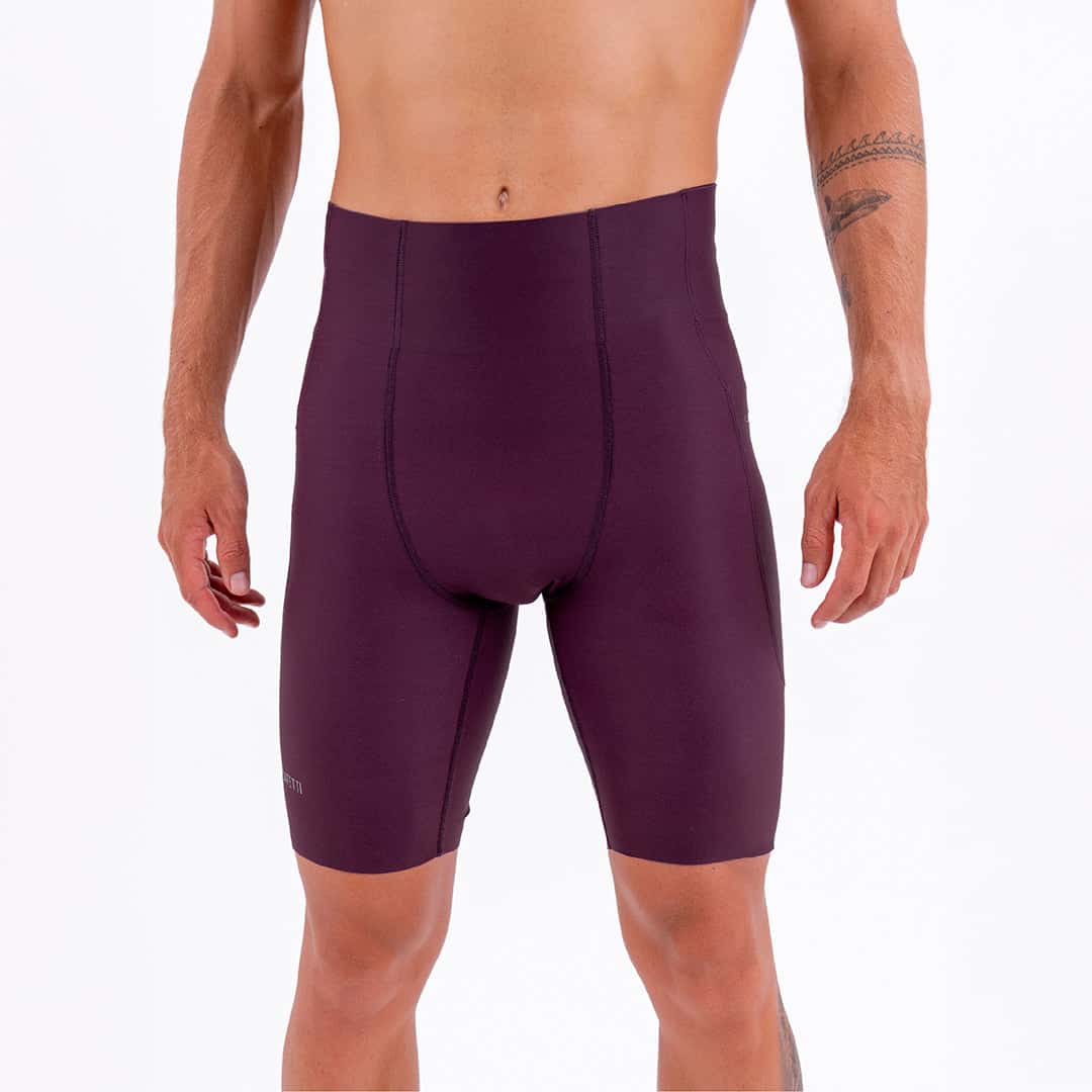 SHORT RUNNING TITÁN EVO CIRUELA PARA HOMBRE - miniatura 1