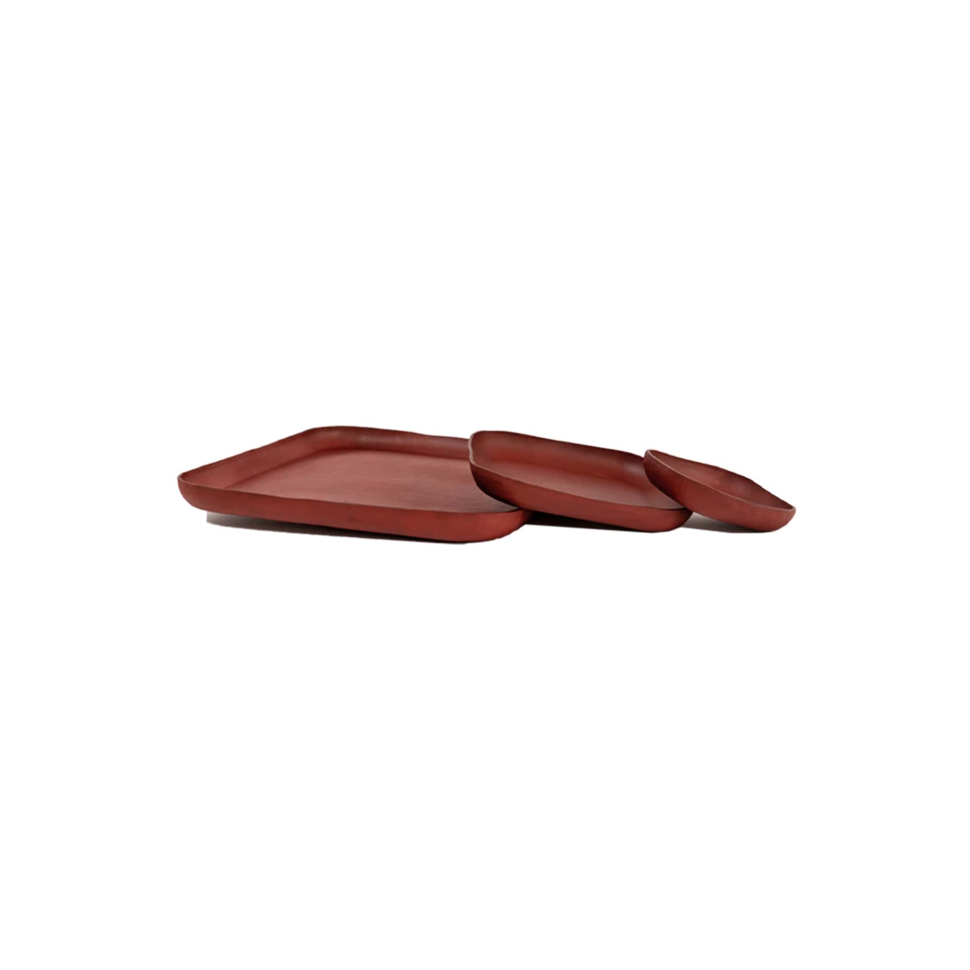 Leather tray