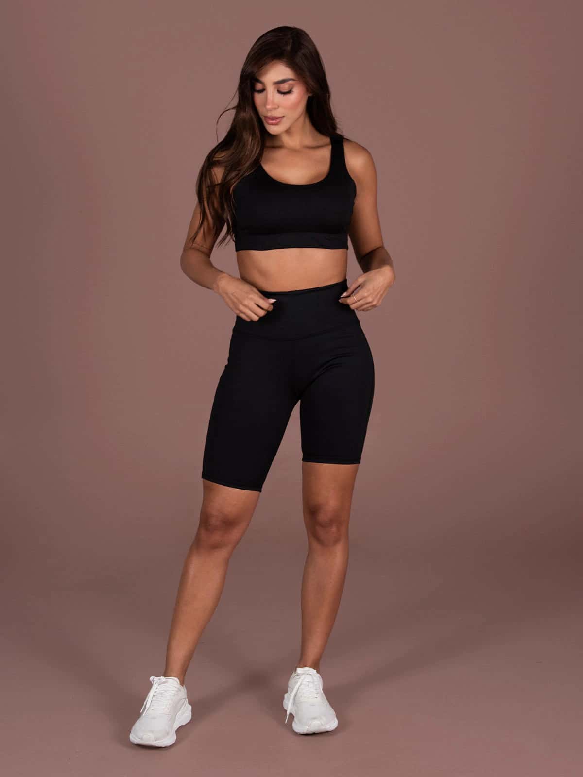 Black biker set