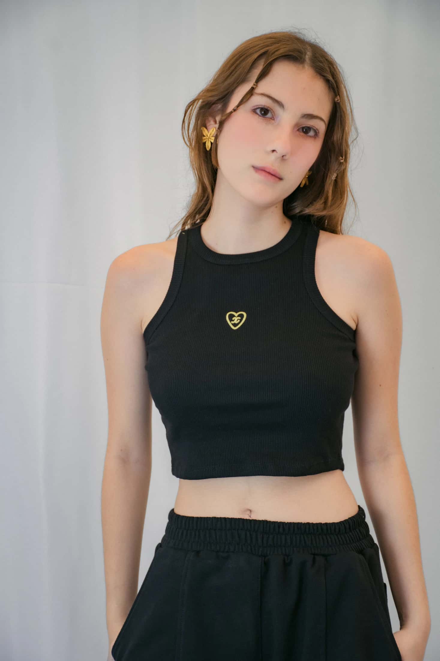 Tank Top Corazón Black - miniatura 1