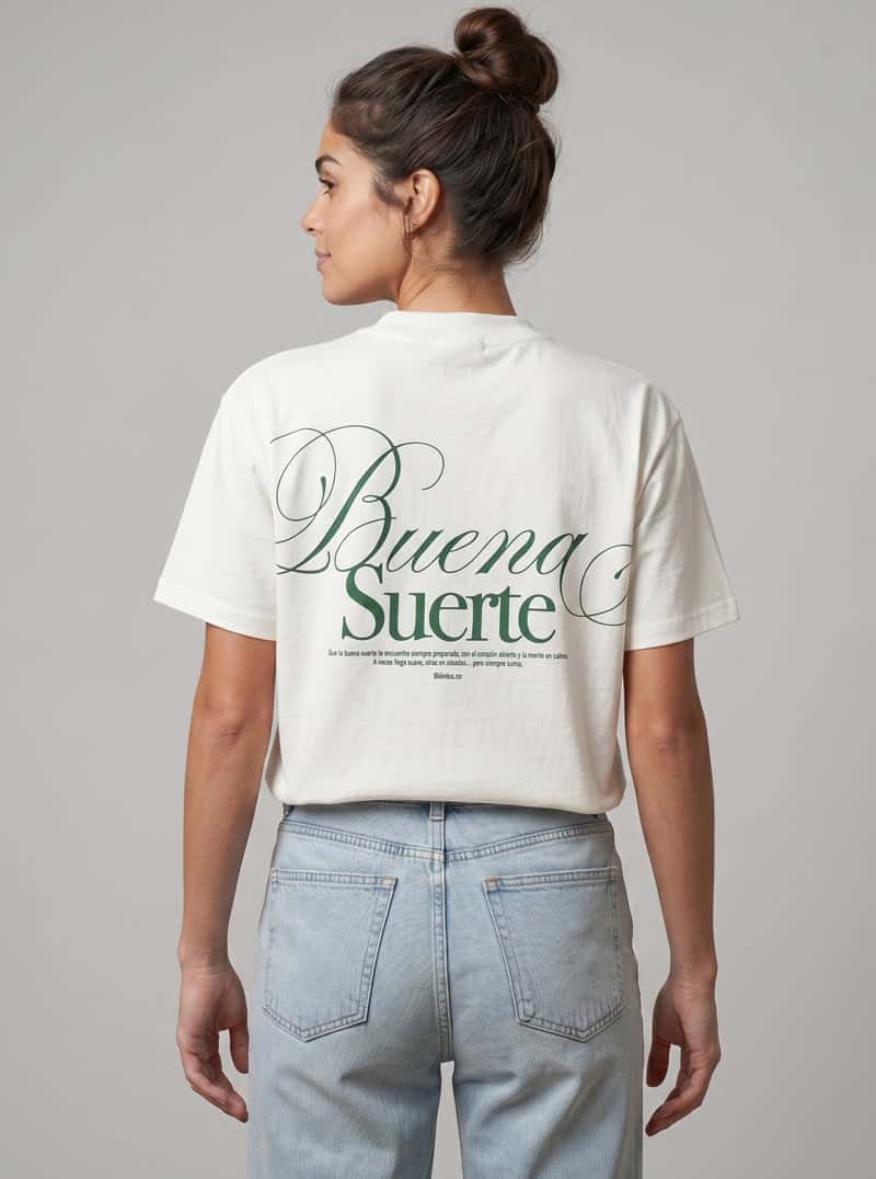 CAMISETA BUENA SUERTE - miniatura 1