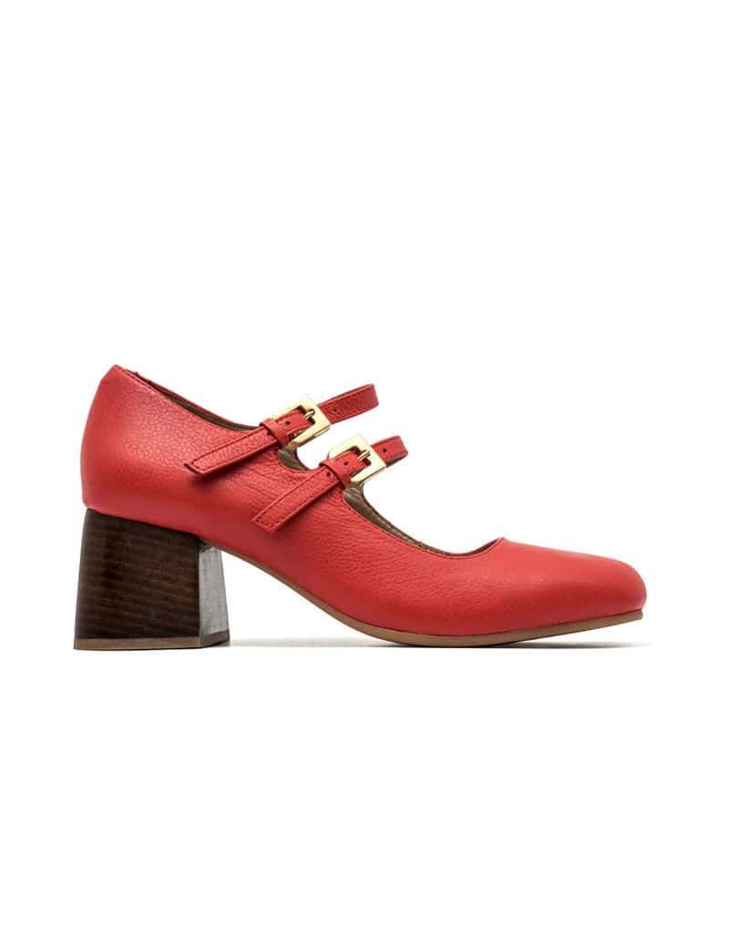 Zapato cerrado tacon medio para oficina REF AMR1596