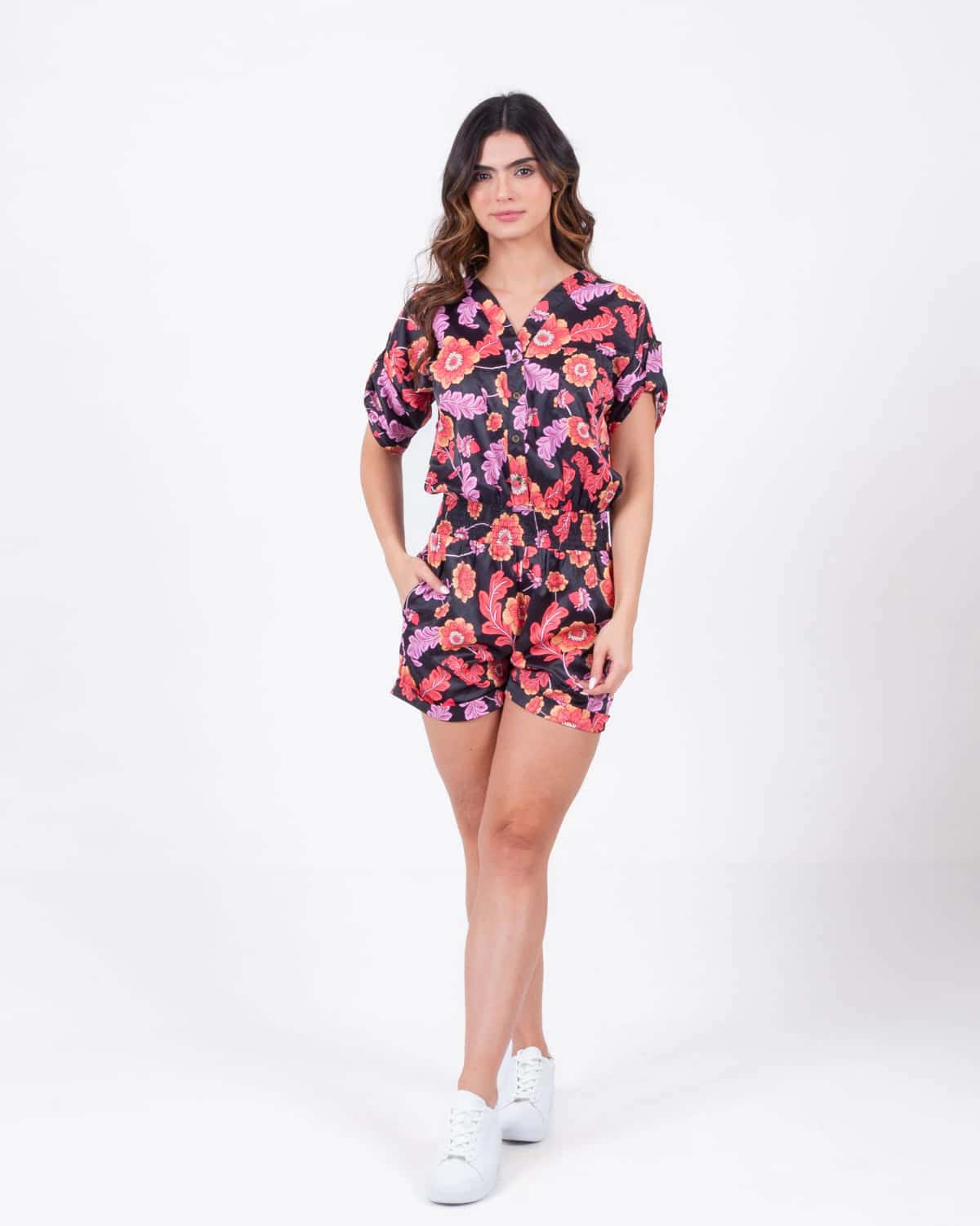 Enterizo estampado para mujer