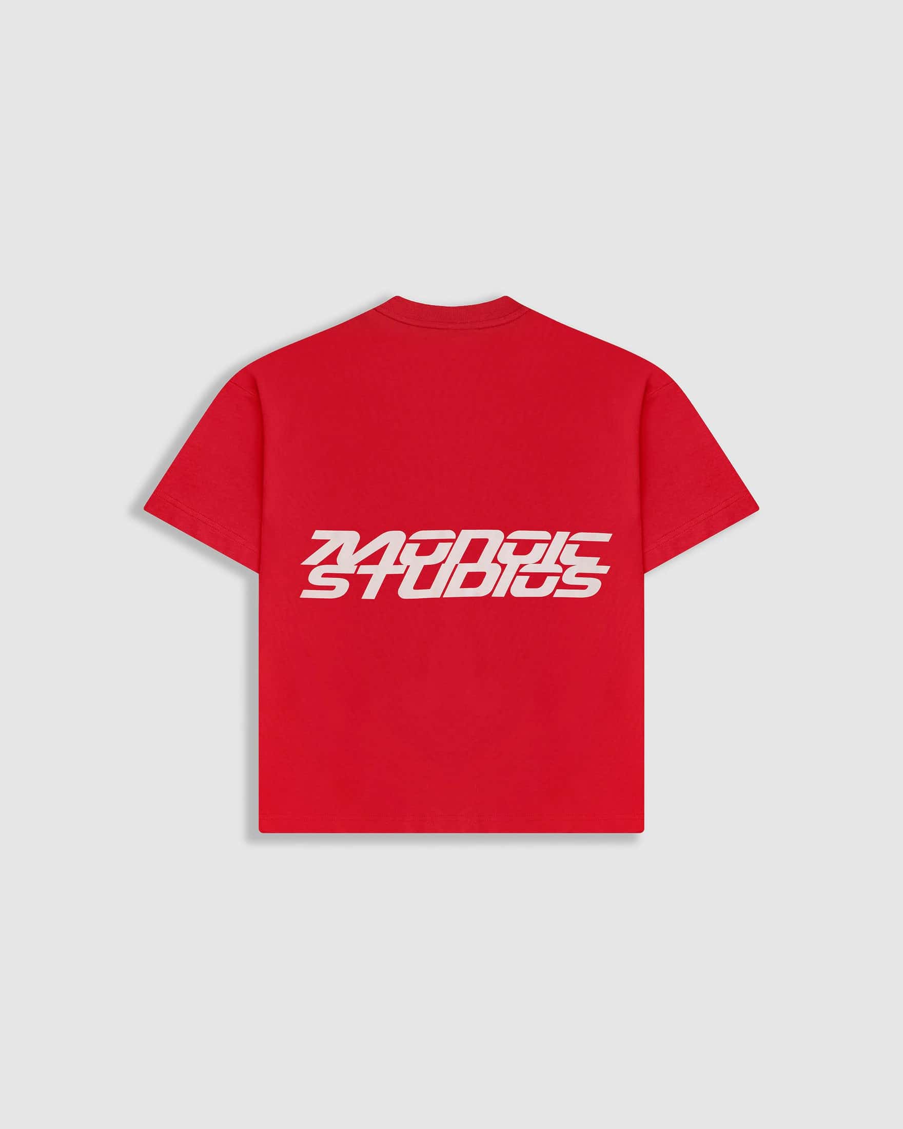Camiseta Boxy Fit Speed - Pompeian Red