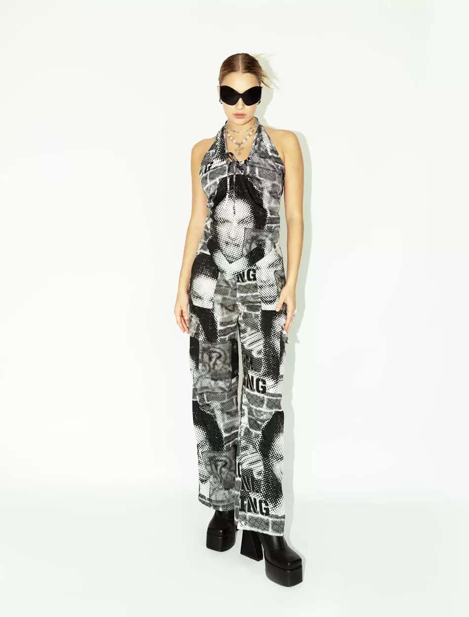 Women’s Cargo Pants in Halftone