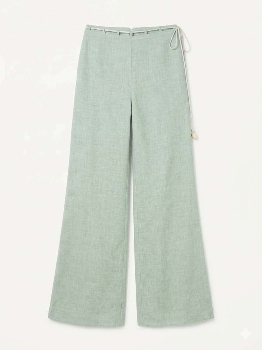 VERA PANT SEAFOAM GREEN