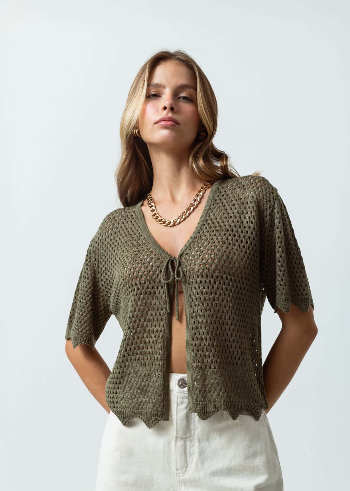 Camiseta tejida