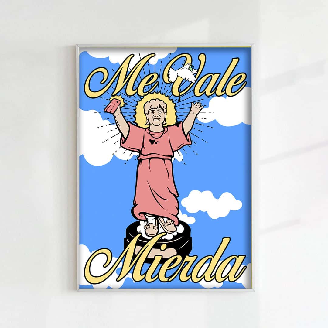 Print me vale mierda por Rubigol (Papel 220g)