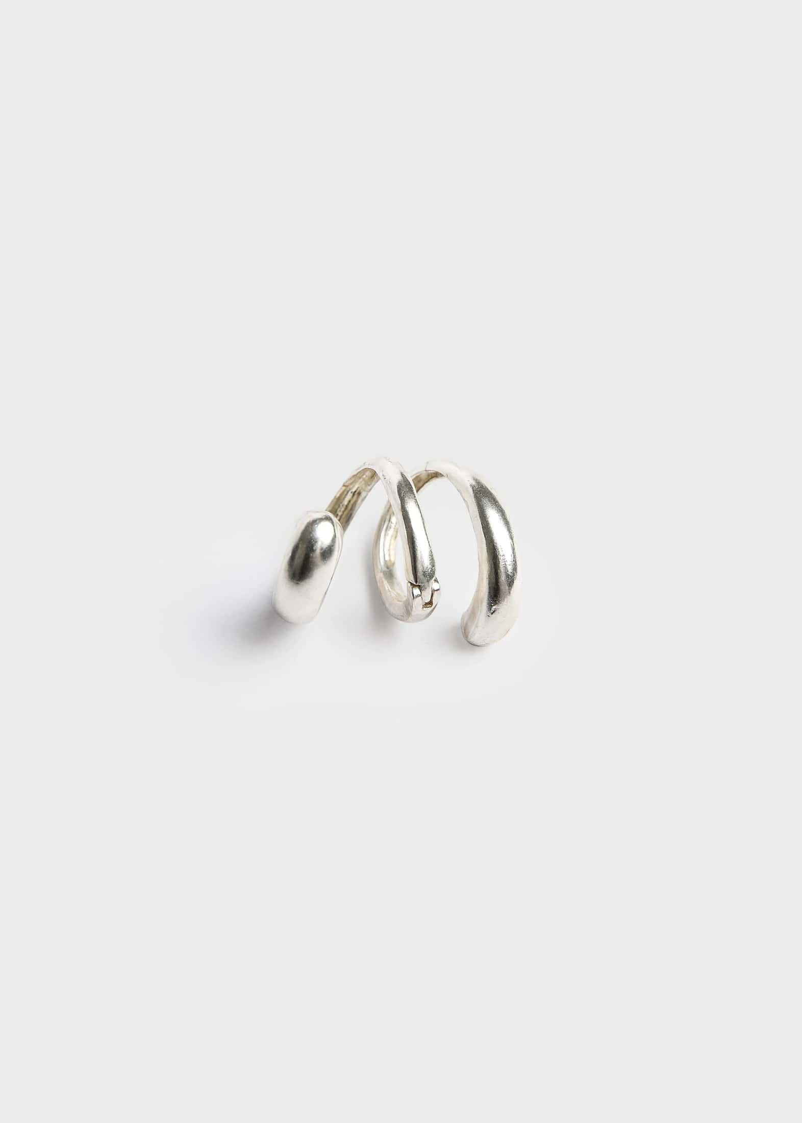 Anillo Tail Hardware Plata
