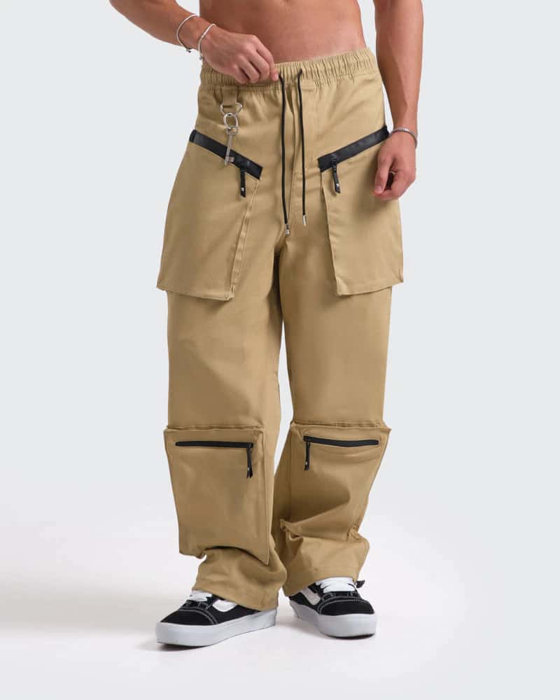 Jogger Cargo Motion Beige - miniatura 1