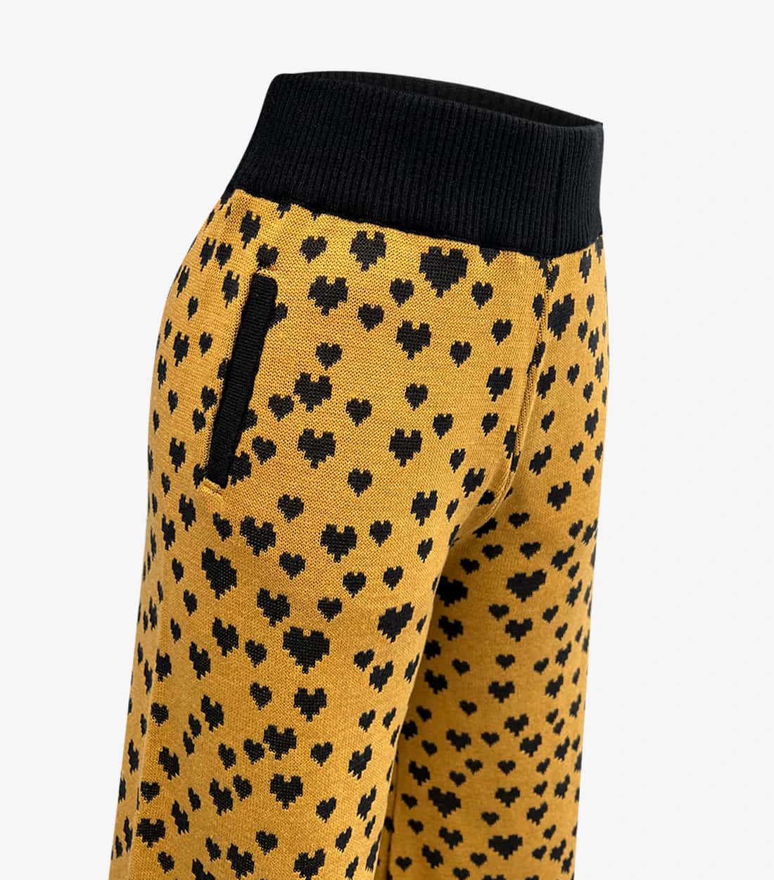 Pantalon CuoreBeat Mostaza Ancho. - miniatura 7