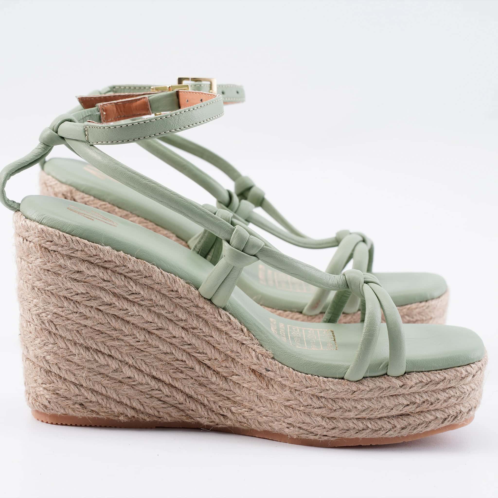 Silvia Cobos Louise Wedges Green