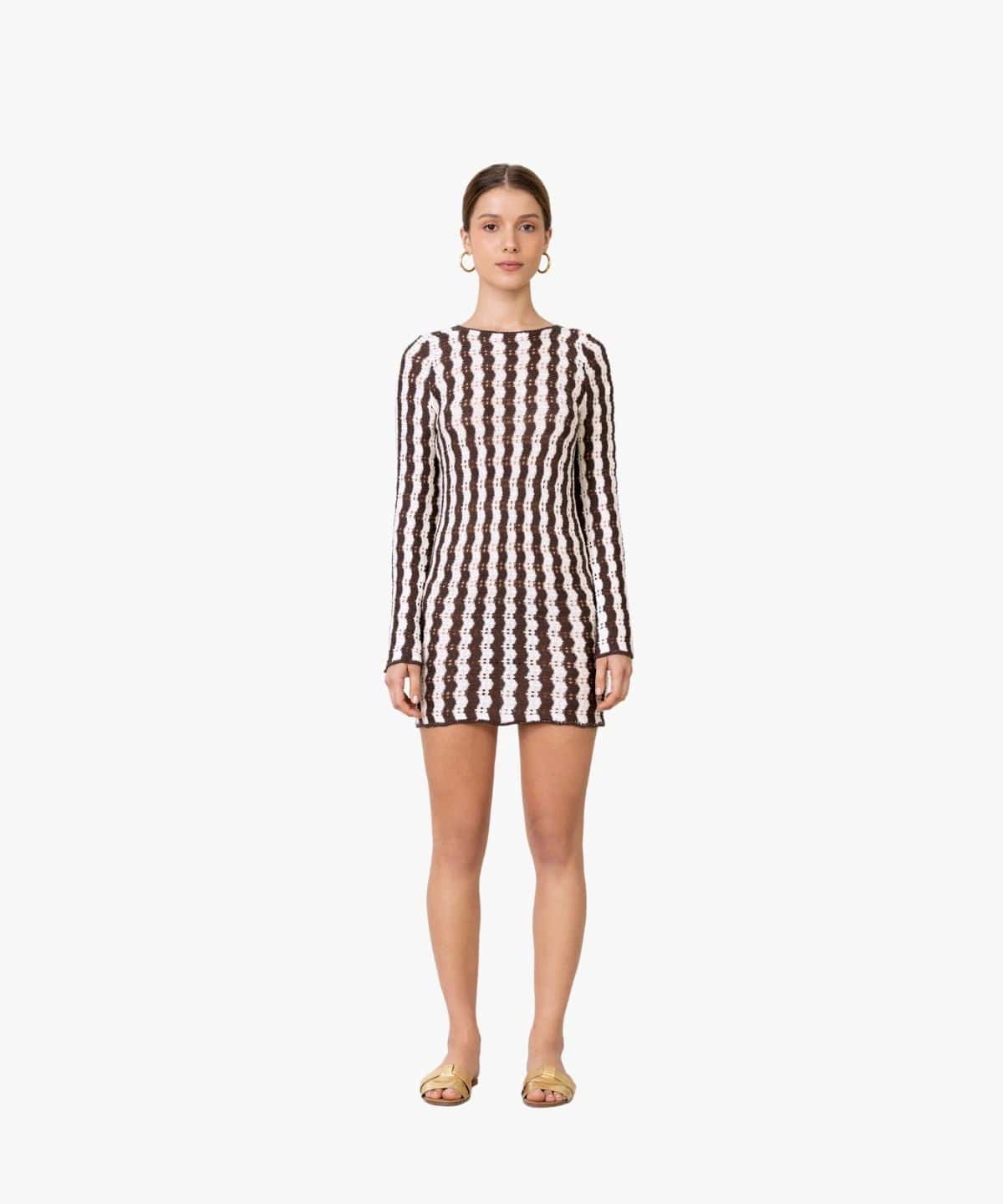 Hattie Short Knitted Dress
