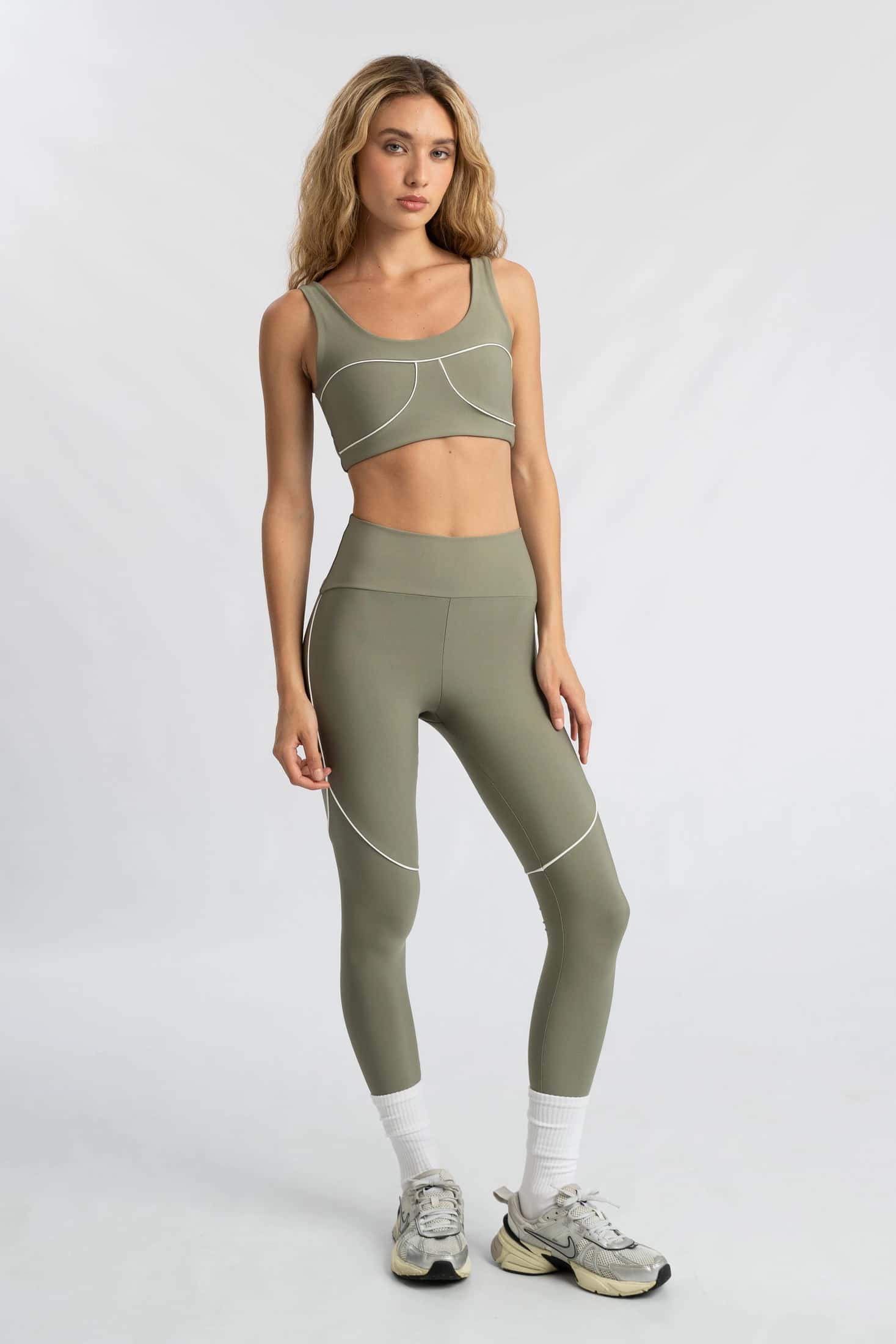 FLOW TOP IN SAGE - miniatura 2