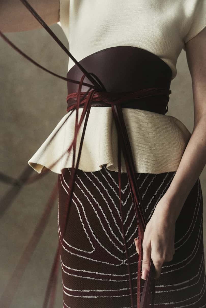 "EL VIENTO" BELT VINO - miniatura 4