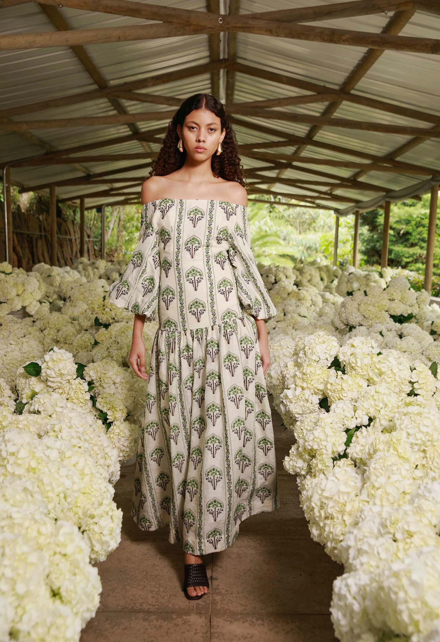 Senlis Moriche Maxi Dress - miniatura 2