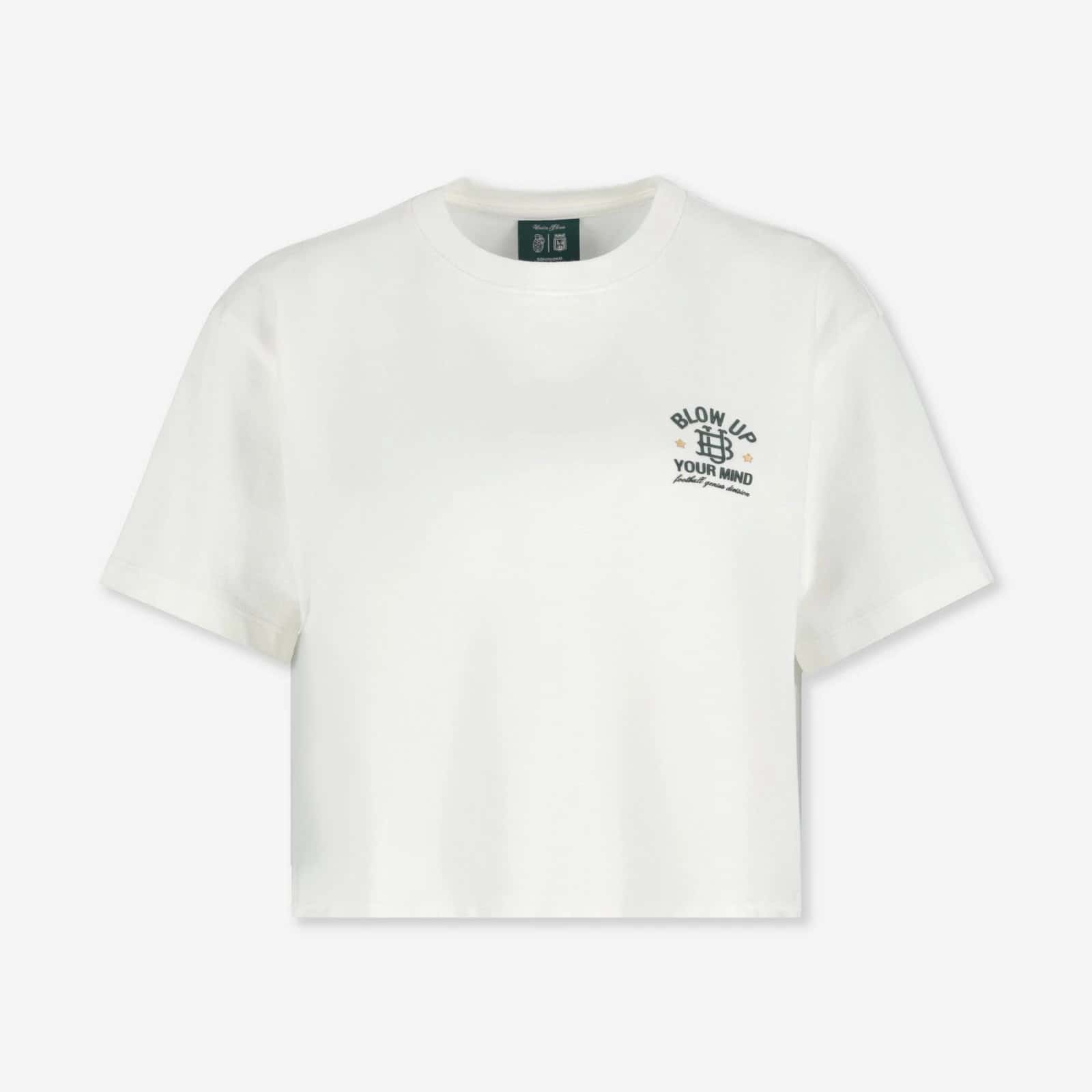 SLIM BOXY IVORY T-SHIRT - miniatura 1