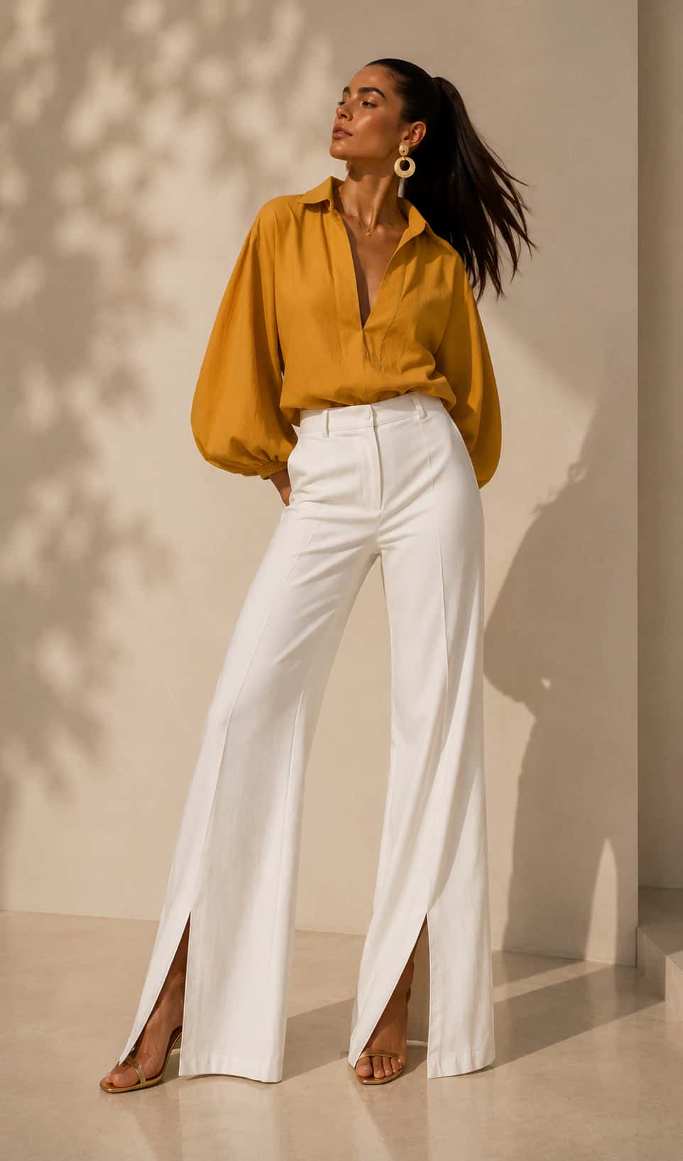 Blusa Popular Mostaza - miniatura 3