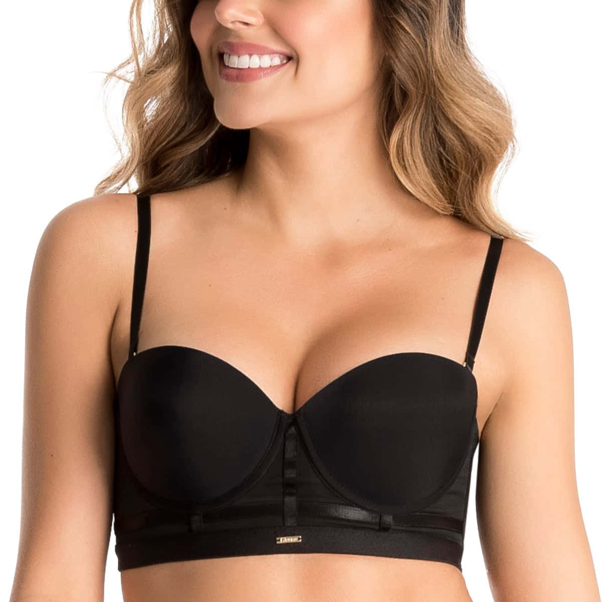 BRASIER STRAPLESS CON POWERNET EN ESPALDA