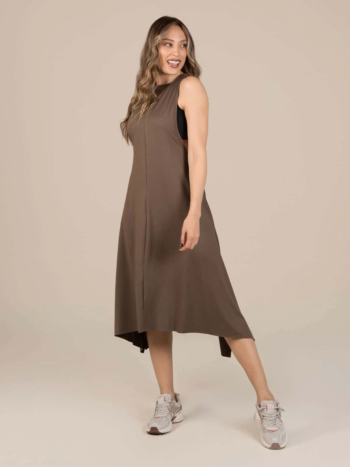 Vestido danila melon cafe