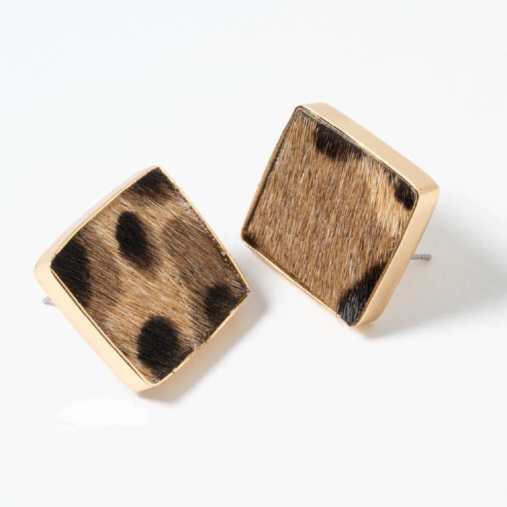 Aretes Topo Reflejo Nocturno