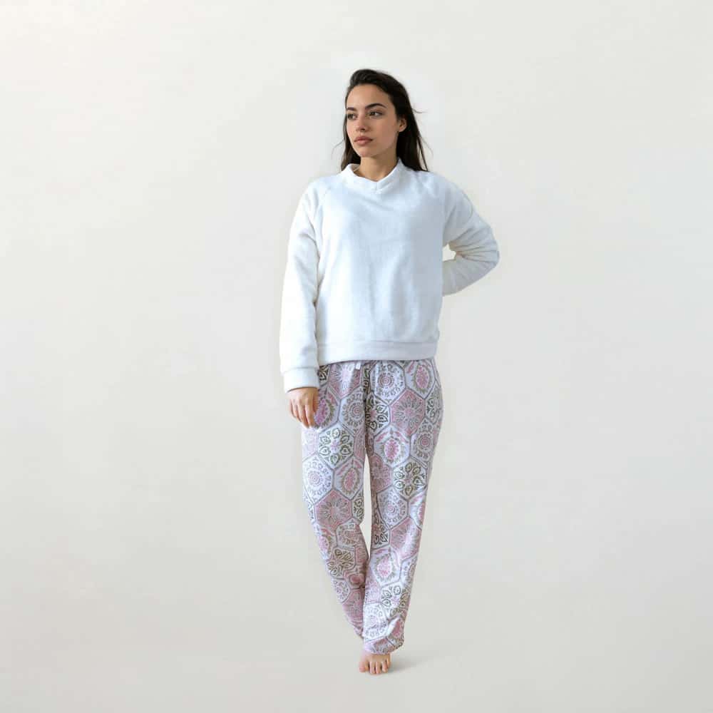 Conjunto de Pijama Pantalón Largo Jardines del Amanecer