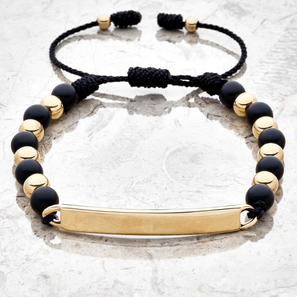 Pulsera Intercalada Placa