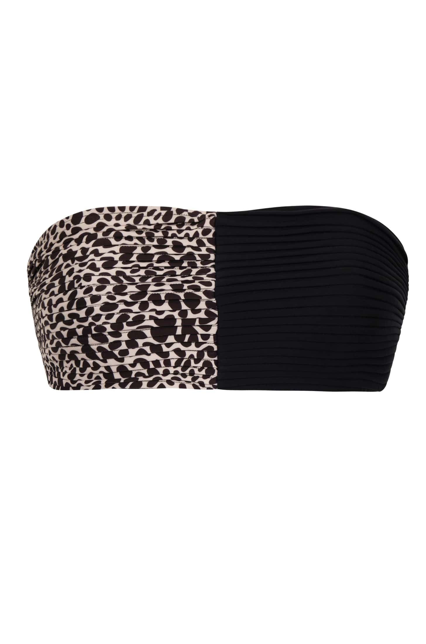 Emma Top / Ivory & Black Animal Print - miniatura 3
