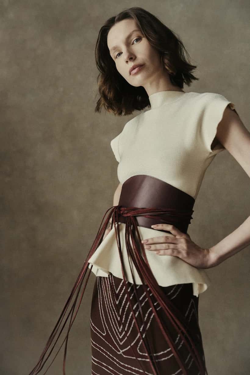 "EL VIENTO" BELT VINO - miniatura 2