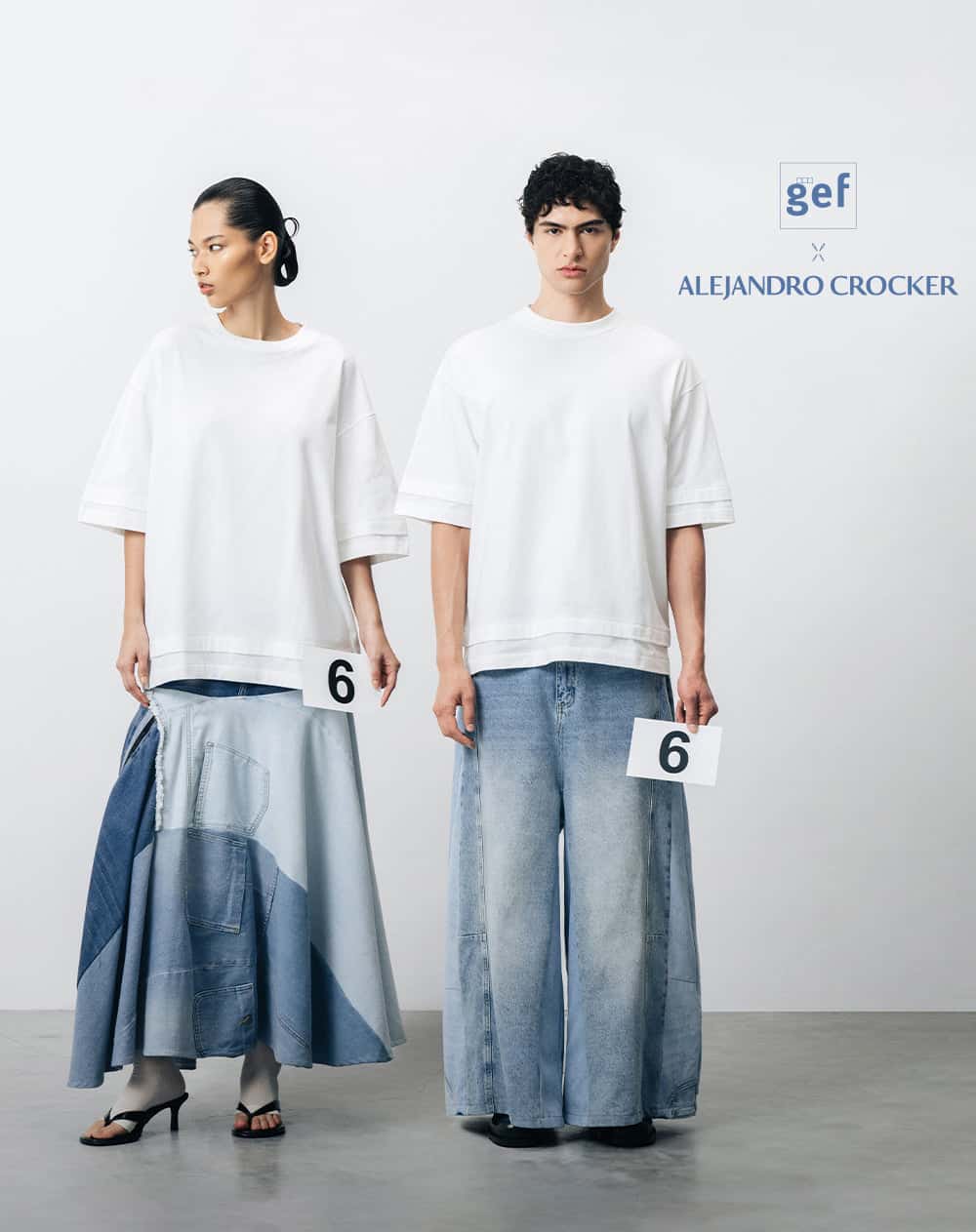 Camiseta oversize Gef x Alejandro Crocker mujer
