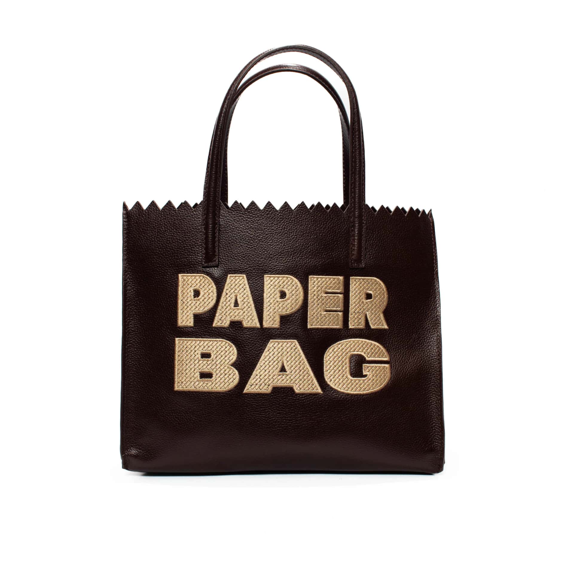 Paper Bag Shorts chocolate x beige