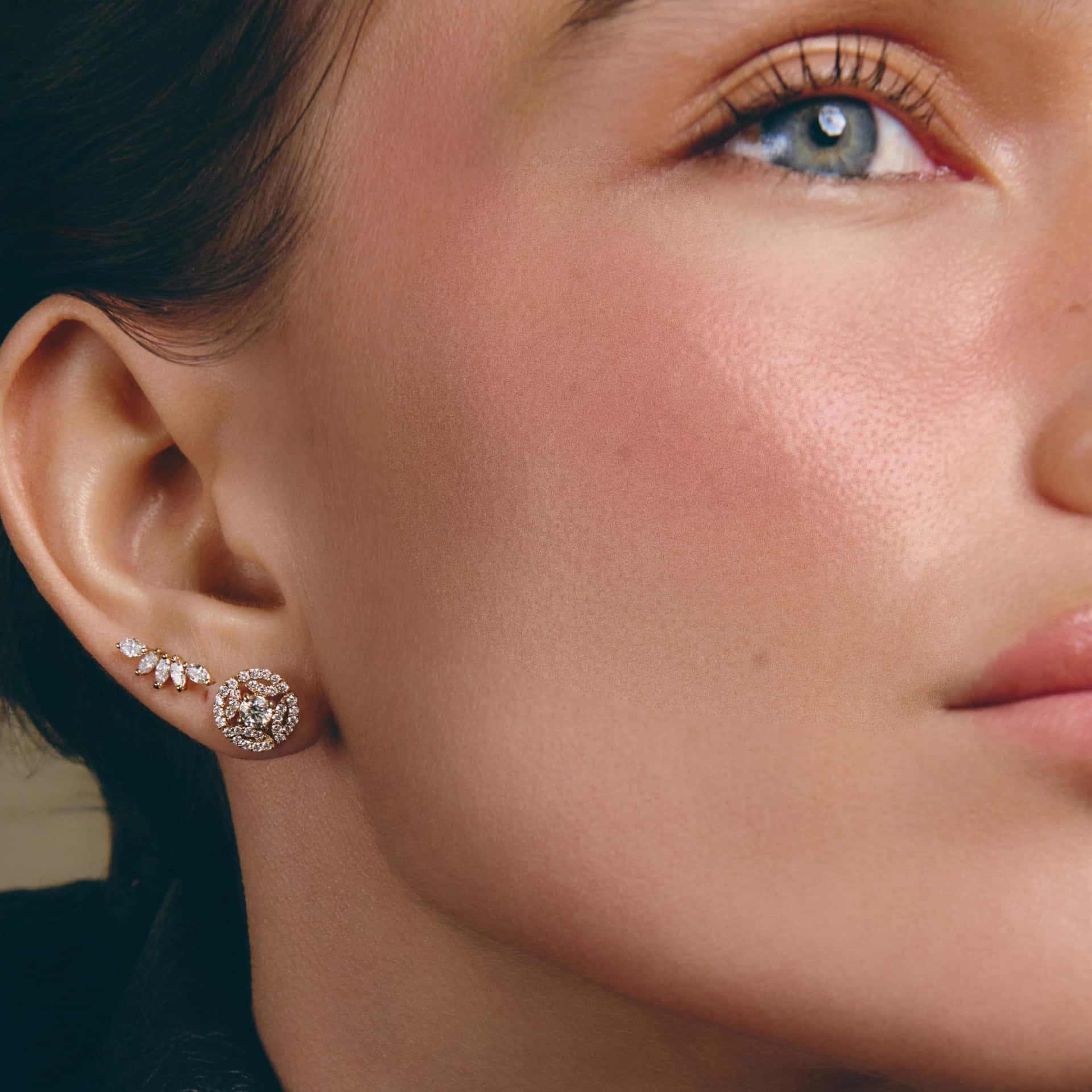 Aretes Vintage Halo - miniatura 3