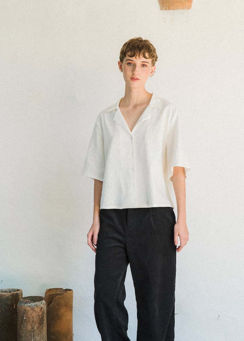 Camisa MARFIL / UNISEX - miniatura 3