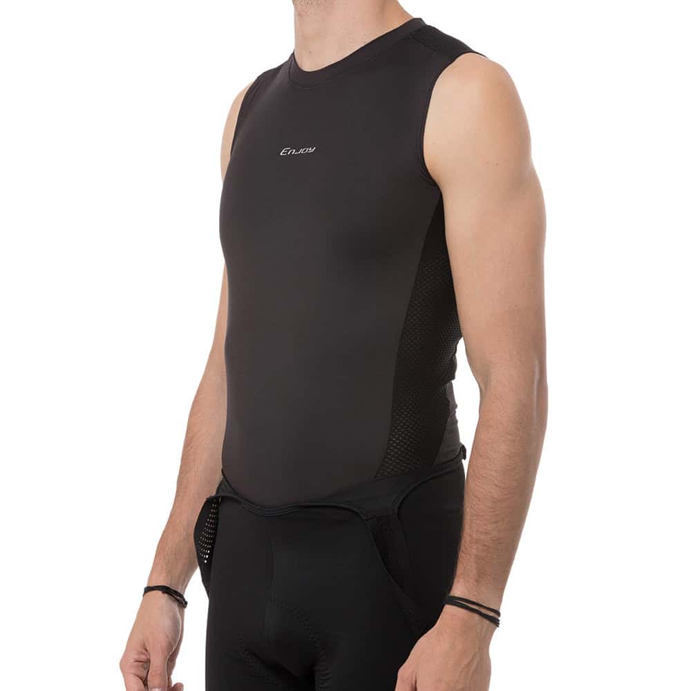 BASICS BASE LAYER ALL BLACK MASCULINO - miniatura 2