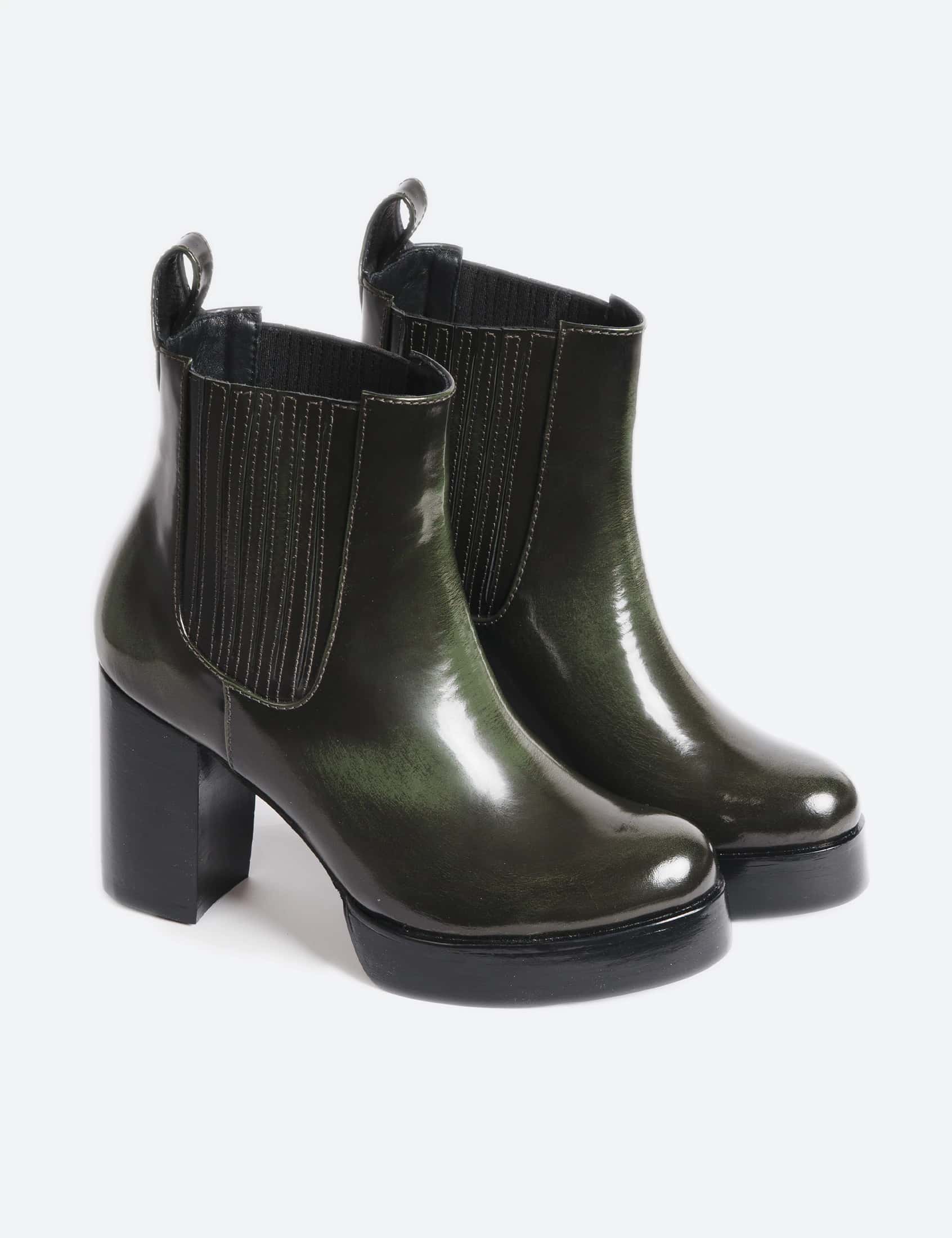 BOTIN CHICAGO VERDE - miniatura 4
